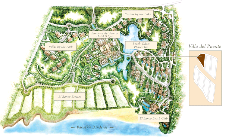 Villa del Puente Location