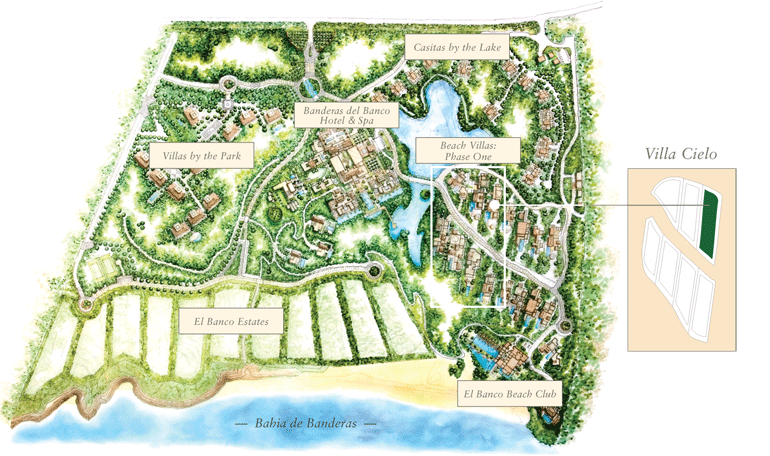 Villa Cielo Location